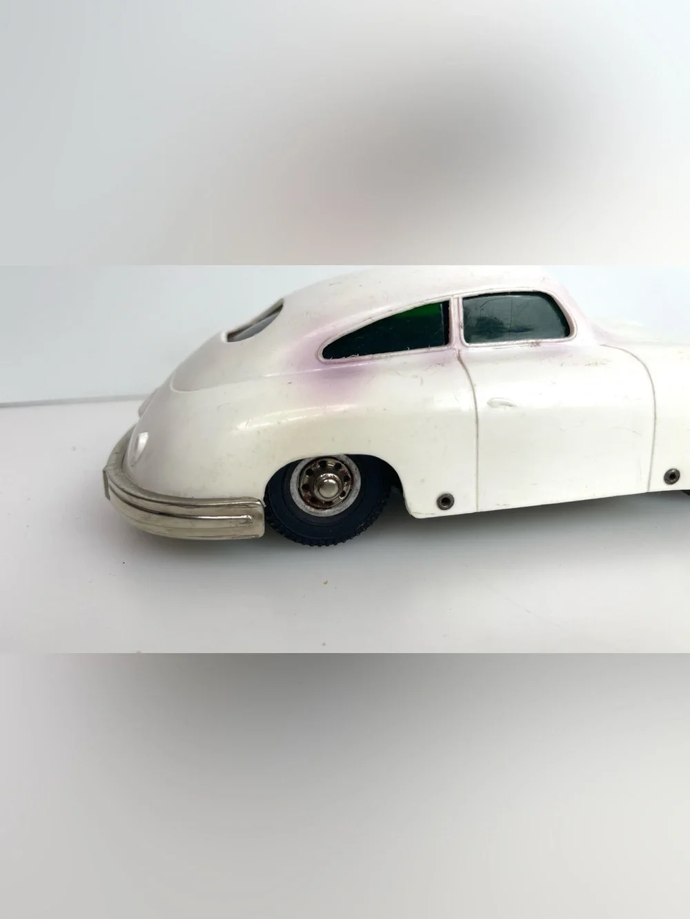 Vintage 1960s Porsche 356 Polizei Police friction car toy collectible